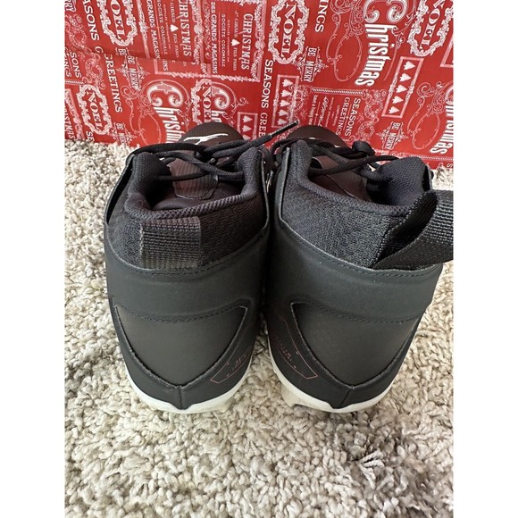 NIKE ALPHA MENACE PRO Oklahoma OU FOOTBALL CLEATS DH3368-004 Men SZ 15 New - Picture 4 of 5